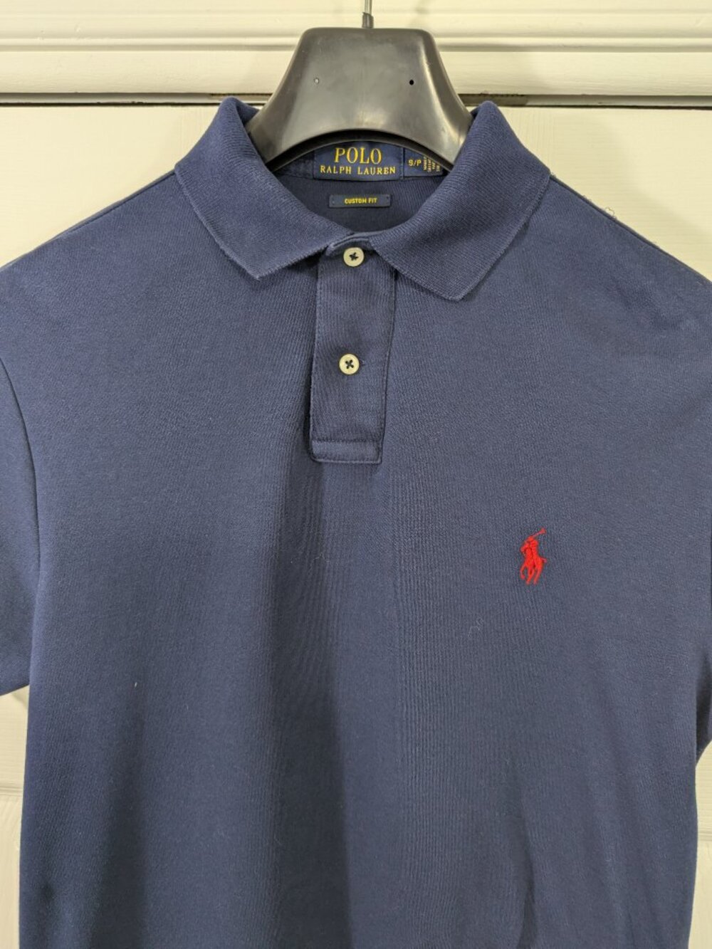 Polo Ralph Lauren Custom Fit Navy Polo Shirt